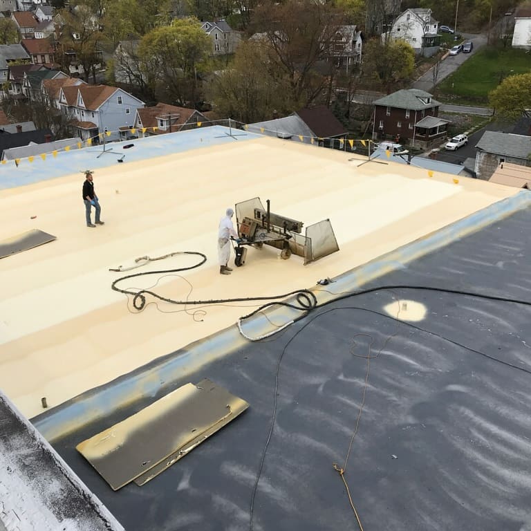 Flat Commercial Roofing​
